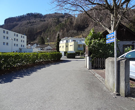 Einfahrt Bildbüntenweg