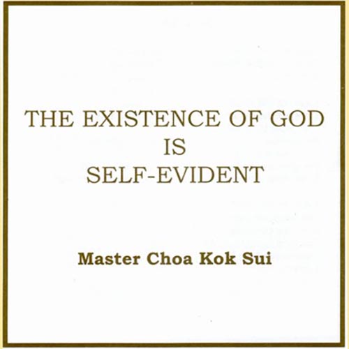 CD The Existence of God is Self Evident