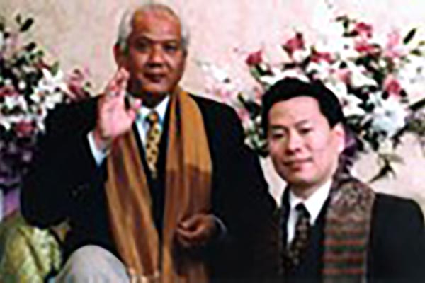 Bild Master Choa Kok Sui mit Master Co